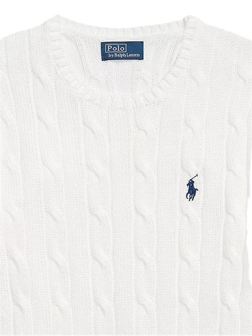 Polo ralph lauren julianna longsleev pull Polo Ralph Lauren | 211-971869-007WHITE